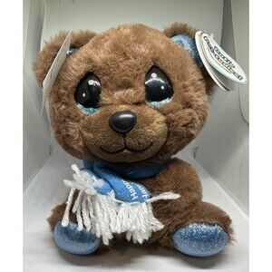 Hanukkah Cutie Pet-Tudies-Plush Dark Brown Teddy Bear 7"  Precious Moments New